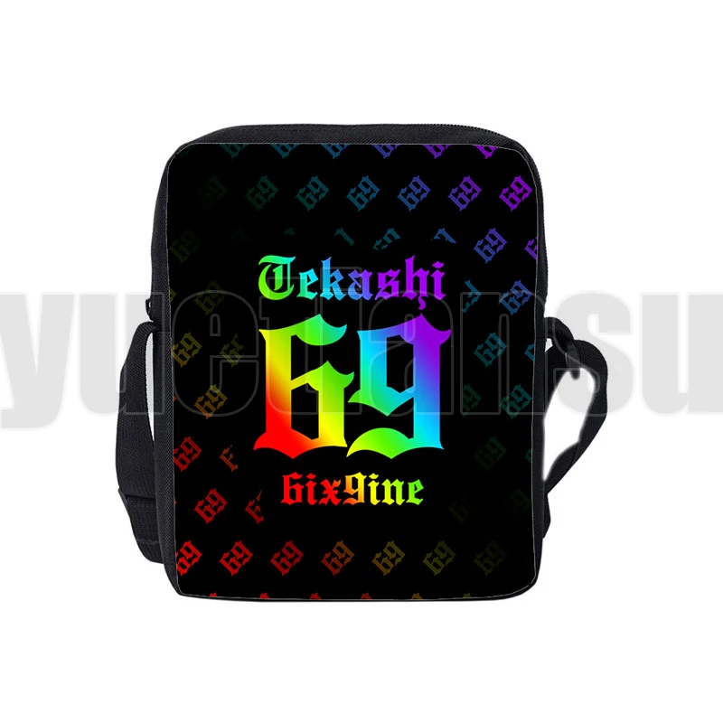 6IX9INE сумки для детей 3D мультфильм аниме альбом гооба холст Tekashi 69 через плечо