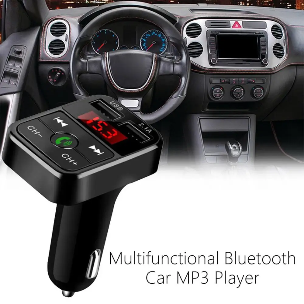 Автомобильный MP3-плеер Многофункциональный беспроводной прием без потерь Музыкальный автомобильный прикуриватель Usb Автомобильное зарядное устройство P3
