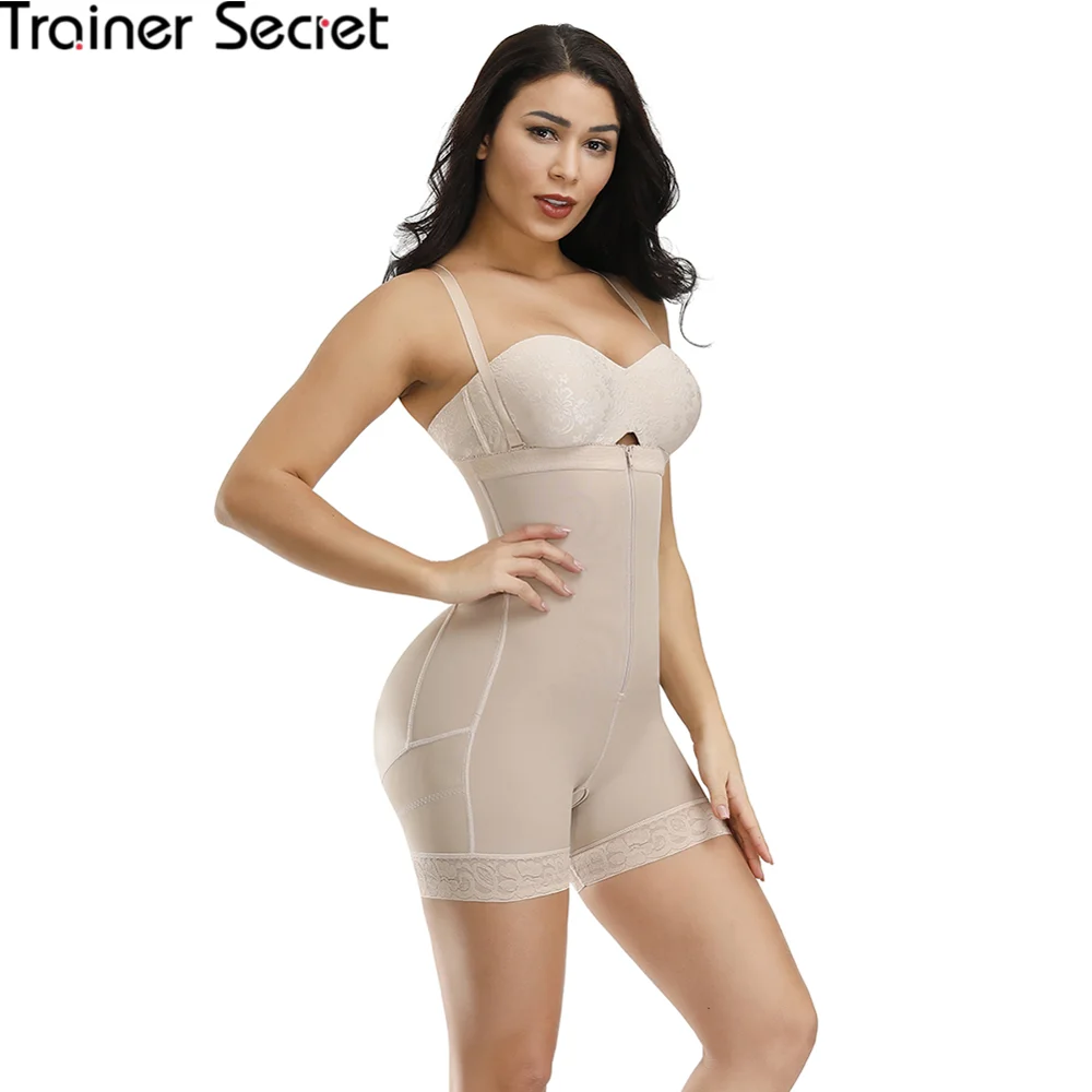 

TRAINER SECRET Women Full Bodysuit Tummy Waist Trainer Women Butt lifter Plus Size Tummy Control Pantiess