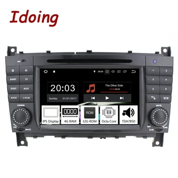 

Idoing 7"8Core 2Din Andriod9.0 Car Radio GPS DVD Multimedia Player For Mercedes-Benz W209/203 4G+32G IPS Screen Navigation WIFI