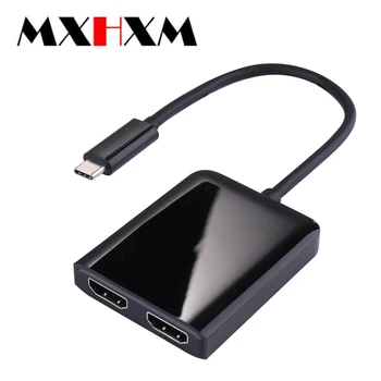 

Type-c to Dual HDMI 4K60Hz Expanded Mirror Three Screen Co-display Engineering Level