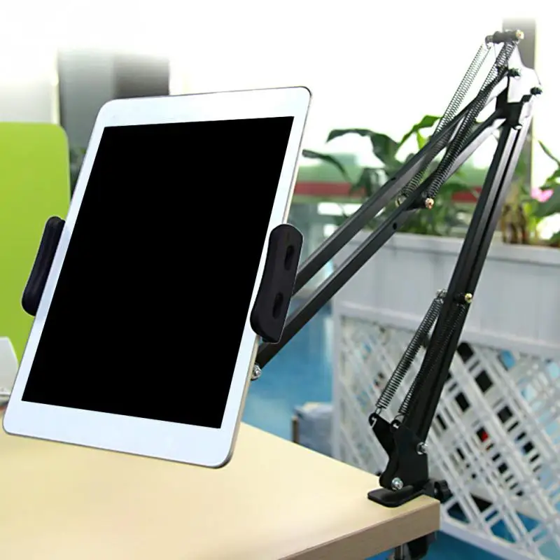  Universal Smartphone Clamp Tablet Stand Tablet Foldable Lazy Desktop Mount Holder