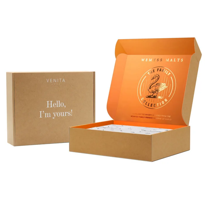 Custom Logo Personalised Ecommerce Subscription Postal Cardboard Paper Box Shipping Boxes Packaging Mailer Box With Logo 5