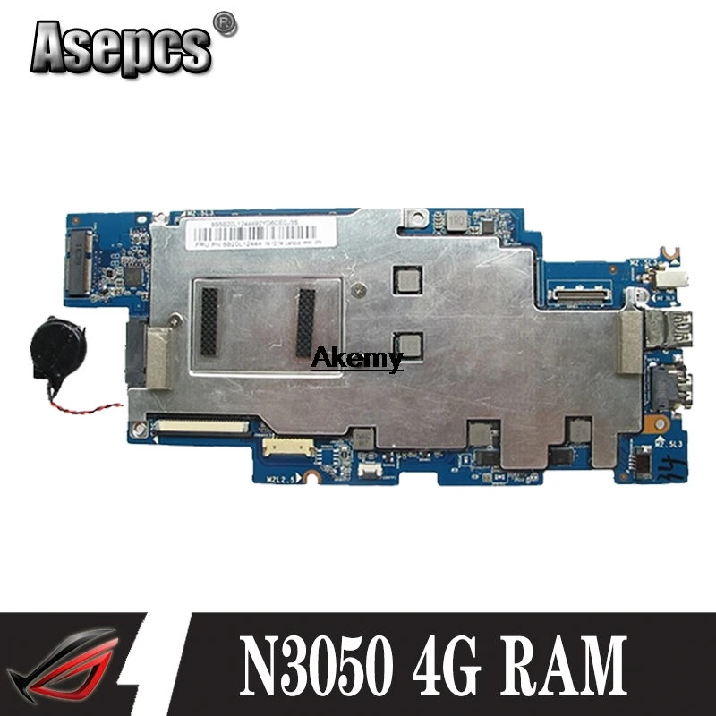 Подходит для lenovo 100S-14IBR, материнская плата для ноутбука, процессор N3050/N3060, 4 Гб ОЗУ, тестовая работа