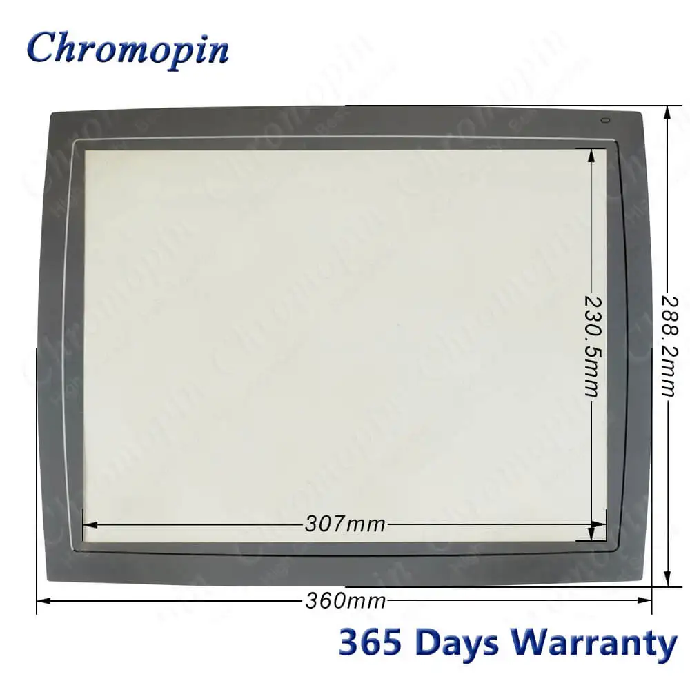 Tela de Toque para Beier Mitsubishi E1151 Painel de Tela Touch Digitalizador de Vidro e Filme Protetor com Revestimento Frontal - Imagem 3