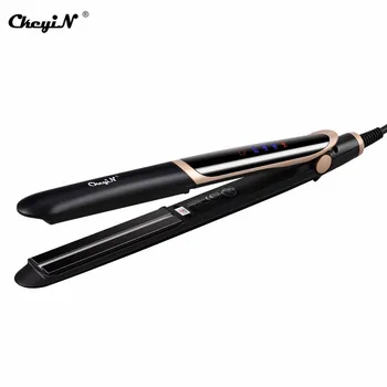 

Infrared Wide Plate Ceramic Tourmaline Hair Straightener Iron Anions Flat Iron 110-240V Less Damaged Straightening Styling Tool