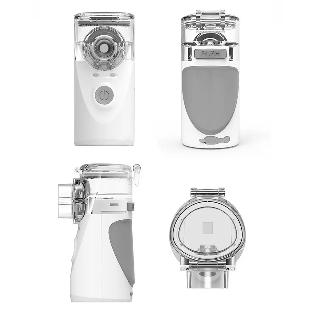 Mini Handheld Facial Steamer Nebuliser Steaming Skin Care Atomizer Respirator Humidifier Adult Kid Inhaler Nebulizer