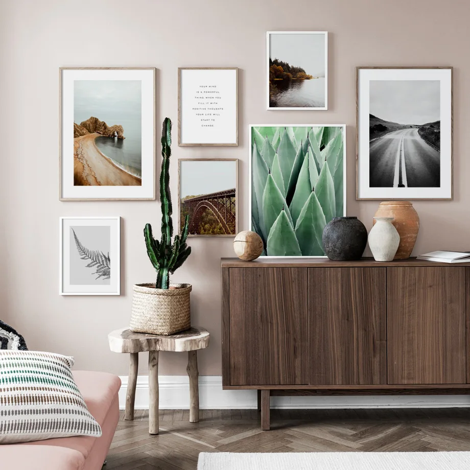 Jurassic Coast Forest Lake Road Fern Leaf Wall Art Canvas Painting Nordic Posters And Prints Wall Pictures For Living Room Decor Jurassic Coast Forest Lake Road Fern Leaf Wall Art Canvas Painting Nordic Posters And Prints Wall Pictures For Living Room Decor