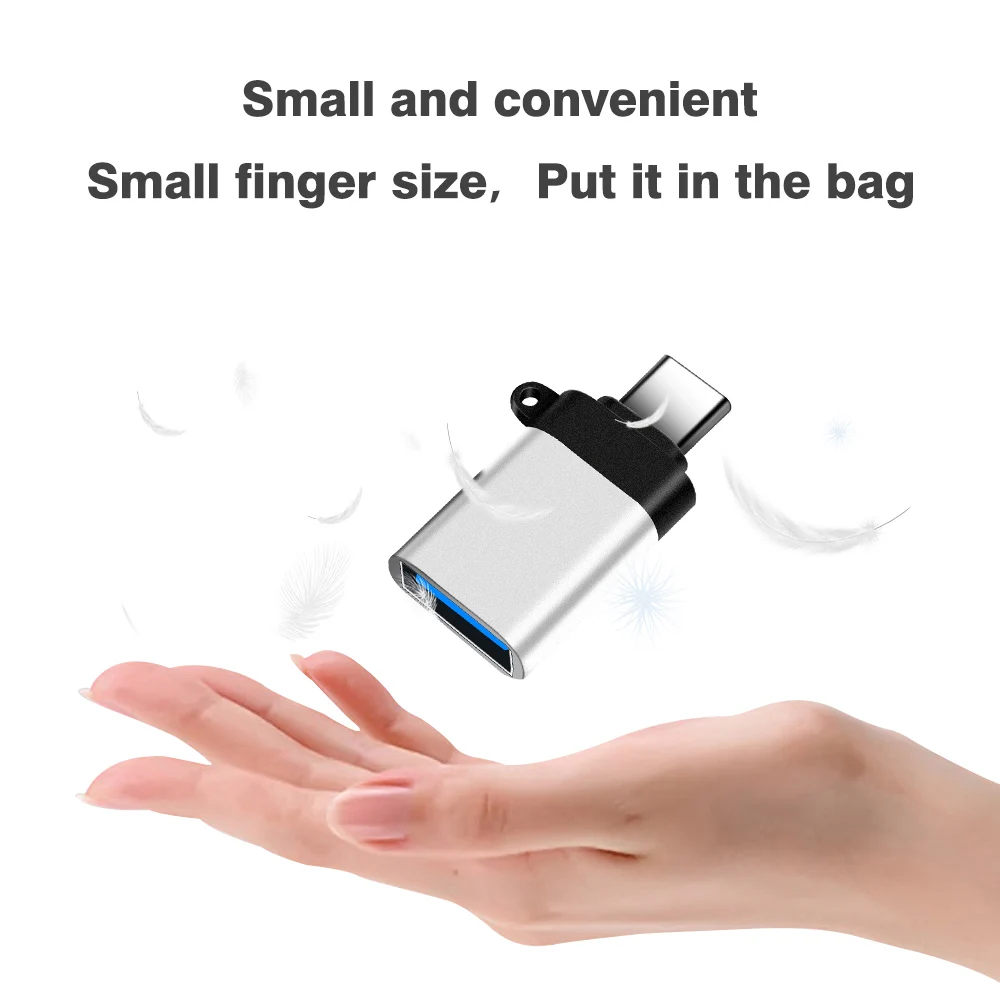 3PCS USB Type C OTG Adapter For Apple iPad Pro 11 12.9 iPadpro For Microsoft Surface Pro 6 7 Tablet OTG Cable USBC