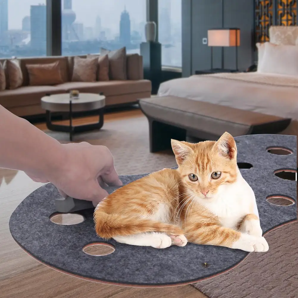 2 шт. DIY шерсть войлочный туннель для кошек Pet рулон канала Дракон кошачий наполнитель четыре сезона Универсальная съемная моющаяся игрушка для кошек