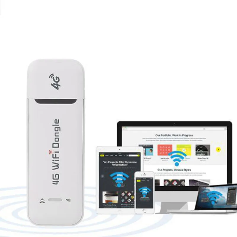 Беспроводная сетевая карта 100 Мбит/с 4G Lte Usb модем Стандартный Портативный Usb интерфейс Wi-Fi роутер сети для ноутбуков, ноутбуков, Umpc
