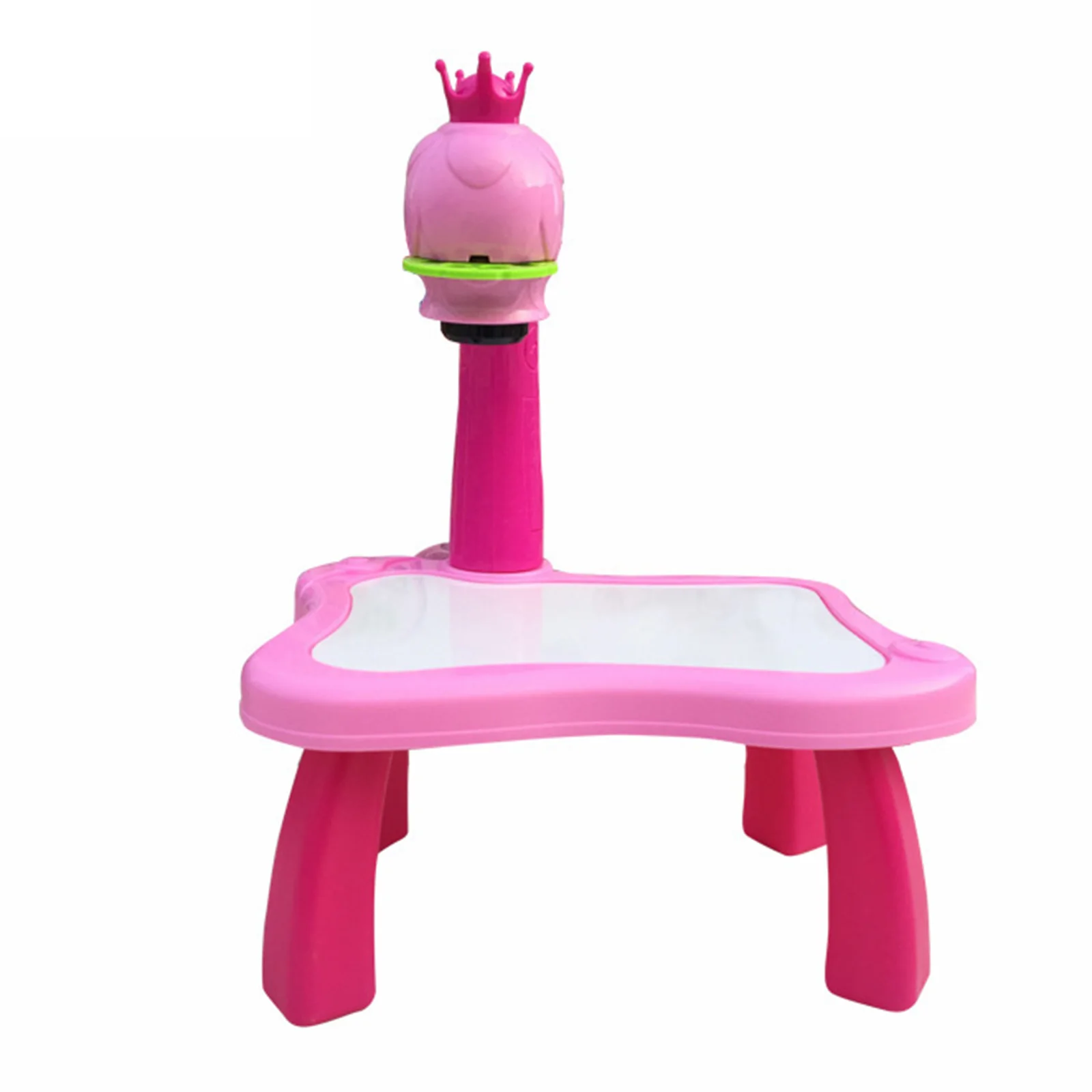 Kids Toy Painting Drawing Table Led Projector Music Toys Kids Arts and Crafts for Children Notebook Pen Office Toddler Toy