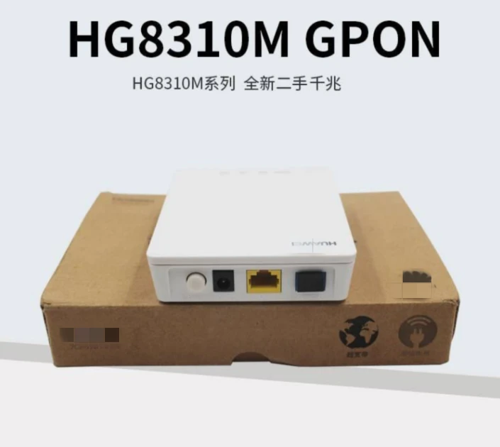 fast connector fiber 100% Original New  Gpon ONU HG8310M ftth Fiber Optic HG8010H  ont Router 1GE with power  EPON ONU fiber optic quick connector