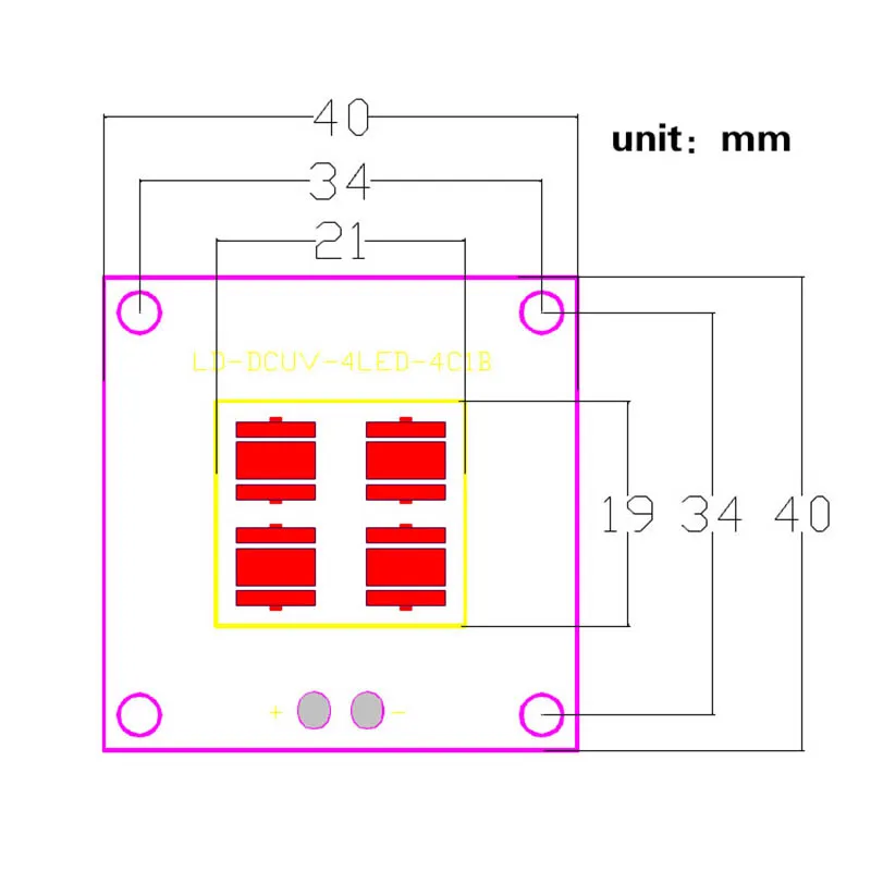 

LED Drive Board 30W Constant Current Driver +LED Light Board for DLP Boost SLA 3D Printer SP99