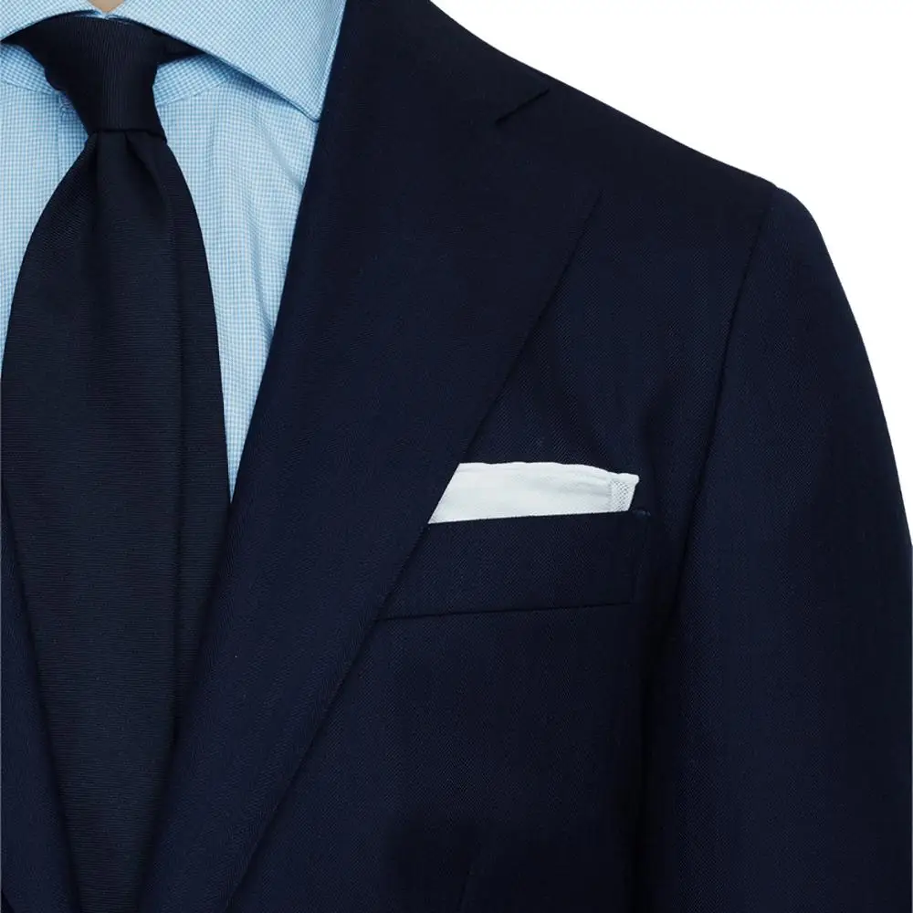 

Navy Blue Herringbone Men Suit Men Custom Made Dark Blue Fashion Patterned Costume,Tailored Slim Fit Stylish Business Suit 2019