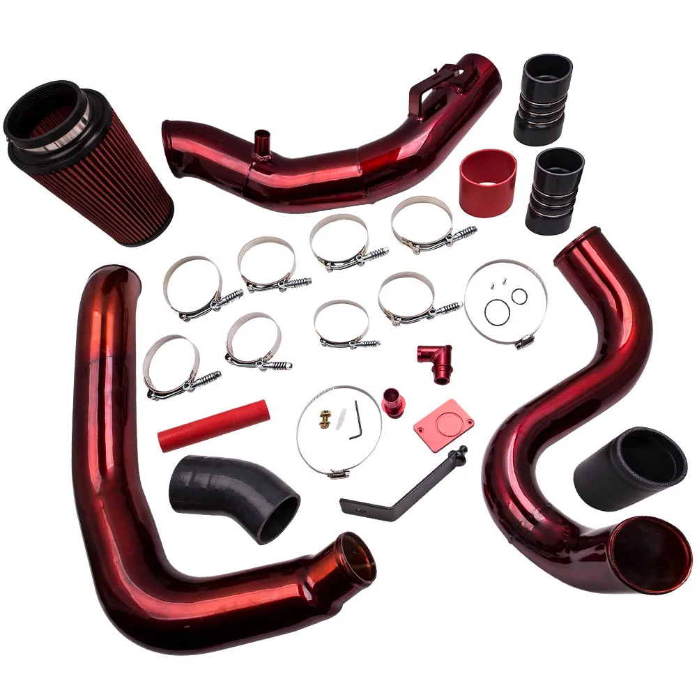 Turbo Intercooler Pipe & Cold Air Intake Kit for Ford F250 F350 F450