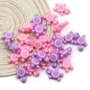 Cute-idea 10pcs Silicone Turtle Beads Mini Tortoise Animal Teething Teether Pacifier Chain Toys Accessories BPA Free Baby Goods 4