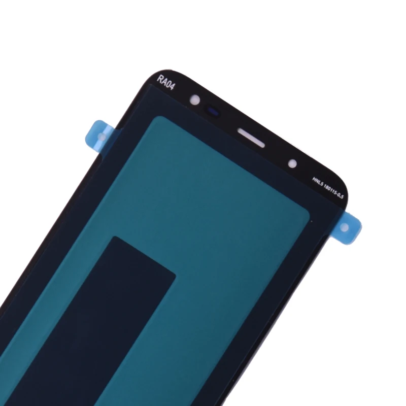 Супер AMOLED для samsung Galaxy J6 J600 J600F J600Y ЖК-экран и сенсорная стеклянная панель в сборе