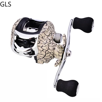 

2020 New Metal Body Amazing 10KG Drag Power Baitcasting Reel 12+1BB Bearings 7.2:1 Right/Left Hand Saltwater Fishing Reel