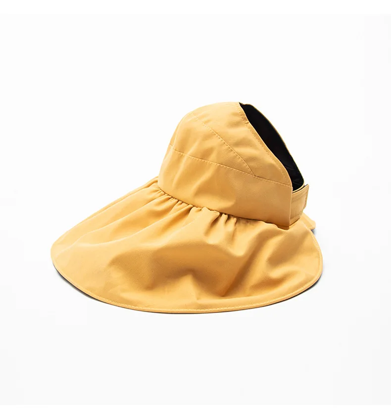 Chapeau Pare-soleil Avec Masque Facial Détachable - Protection UV 50+, Réglable, Pour Femmes été