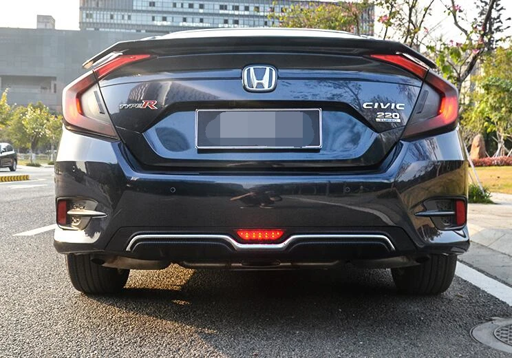 Диффузор для заднего бампера HONDA CIVIC 2016 2018|Обвесы| |