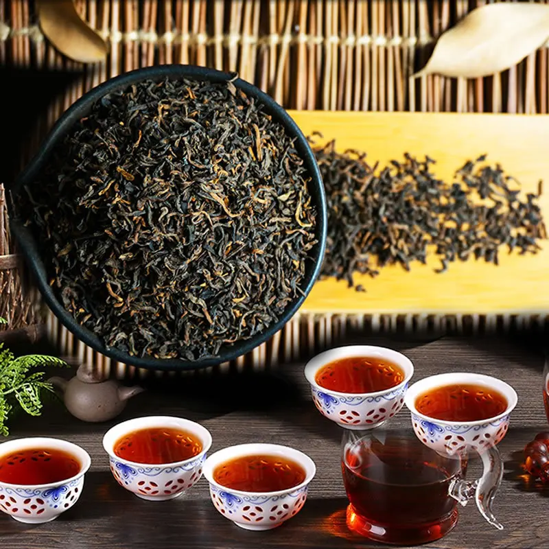 

Chinese Yunnan Old Ripe China Tea Health Care Pu'er Tea Brick For Weight Lose Tea
