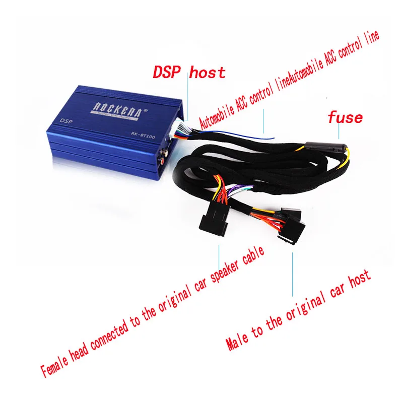KYYSLB 12V90W* 4 Dsp автомобильный усилитель неразрушительная модификация автомобиля Dsp автомобильный аудио усилитель 4 канал мобильный телефон Настройка компьютера