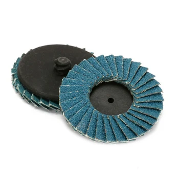 

10pcs 50mm 80 Grit Flap Sanding Discs Wheels Set For Steel Wood Plastic Grinding