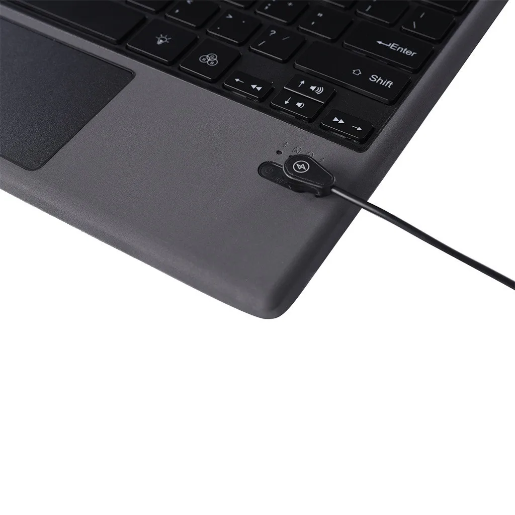 Механическая Клавиатура для microsoft Surface Pro 7, магнитная 7-цветная bluetooth-клавиатура с подсветкой, колпачки для клавиатуры Droship#12