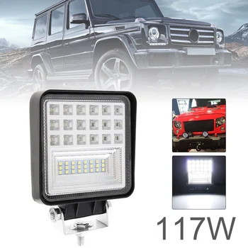 

4 Inch Bright Light Pod Combo Light Off Road Driving Light with DRL Fog Light LED Work Light for Jeep ATV UTV SUV Truck Boat