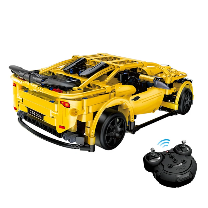 51008 Technic серия 419 шт Электрические радиоуправляемые гоночные машины Bumblebee