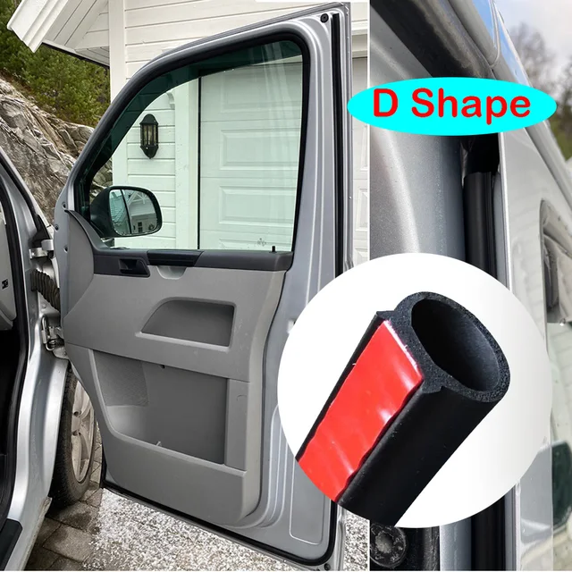 D form 10 M Auto Tür Dichtung Streifen EPDM Gummi Schalldichte Auto  Dichtung Für VW Volkswagen T5 T 5,1 T6 transporter Campervan California