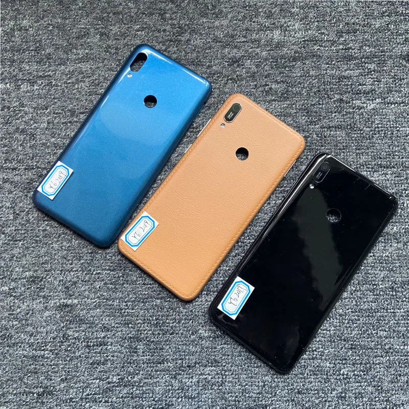 6.1" Replacement For Huawei Y6 2019 Back Battery Cover Door Housing case Rear Glass parts Prime 2019/Y6 Pro | Мобильные телефоны