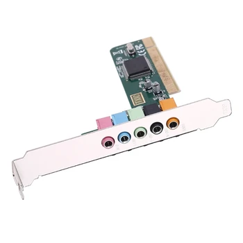 

Classic PCI Surround Sound Card 5.1CH Channel 8738 Chipset Digital Desktop Plug-In Board TXC097A