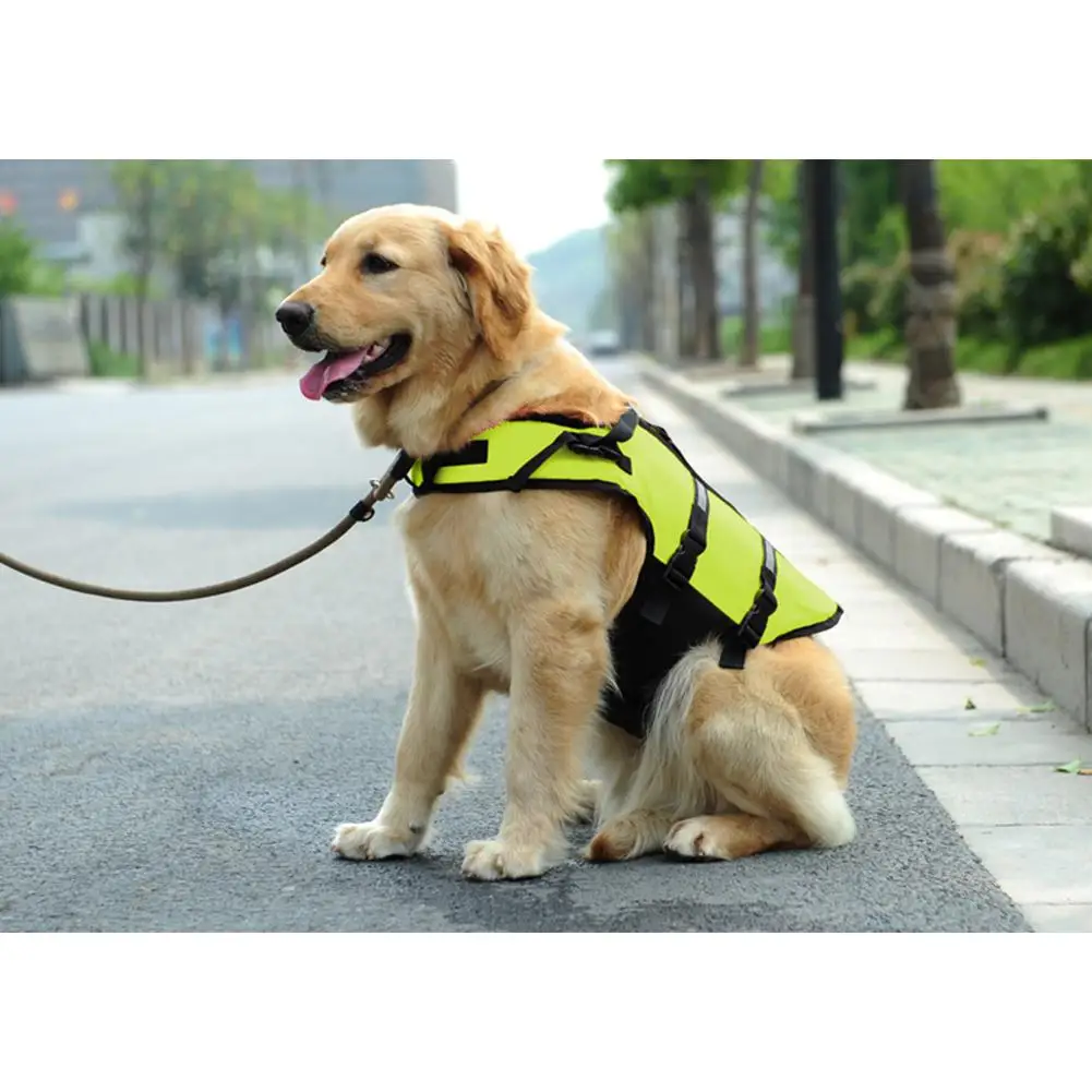 Открытый водный спорт Pet спасательный жилет для собаки жилет безопасности серфинг одежда для плавания летний отдых Оксфорд дышащий Французский бульдог