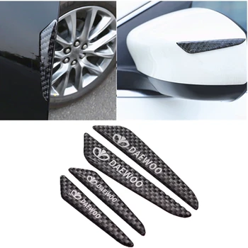 

4PCS Car Door Anti-collision Bumper Strip Guards Side Protector Sticker for Daewoo Matiz Nexia Lanos Kalos Gentra Nubira