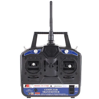 

2.4G RC Aircraft Remote Controller 6-channel Dual-way Transmission