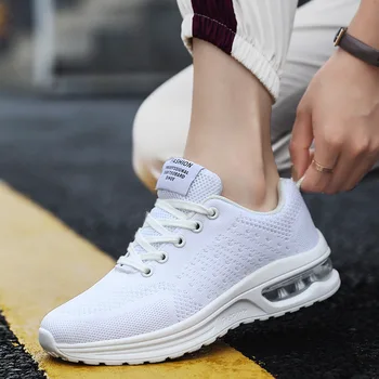 

Women Casual Shoes Women Flat Shoes 2020 Lightweight Sneakers Breathable Casual Shoes Fashion Ladies Lace-up Deportivas