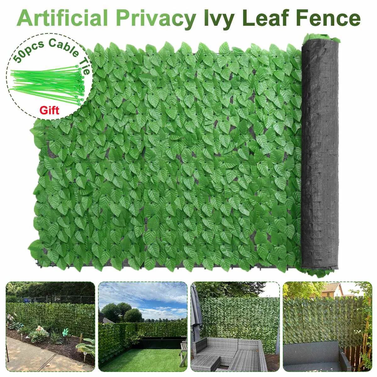 Yard, Garden & Outdoor Living Artificial Fake Ivy Leaf Foliage Privacy