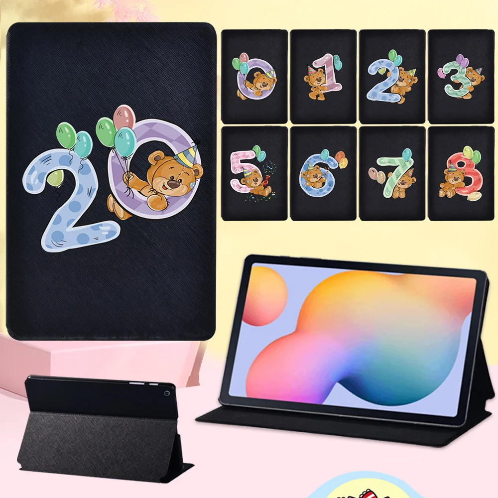 PROD 1005002321750935 Flip Cover Case for Samsung Galaxy Tab S6 Lite
P610/P615 10.4 Inch Cute Bear Number Pattern Tablet Case Tablet
Accessories