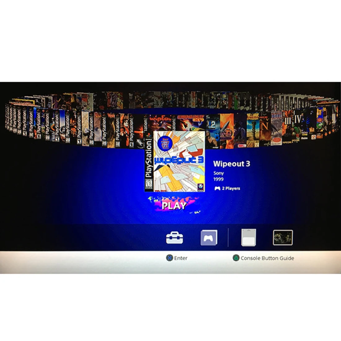 Новые 2 плеера 64GB настоящие Синие Мини Обучающие игрушки подарок для взрослых-сорняков пакет для playstation Classic 99 игр и аксессуаров