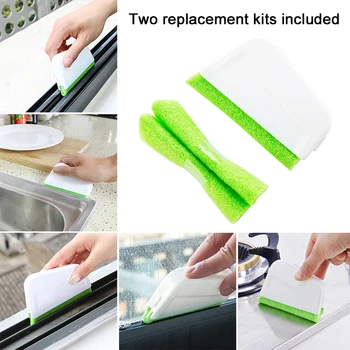 

Replaceable Scouring Pads For Cotton Scouring Pads Cleaning Brush Window Crevice Brush Grooved Floor Groove Gap Cleaning Brush