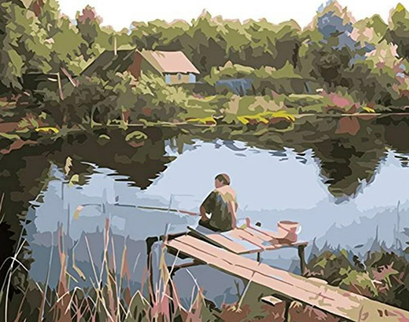 Malen Nach Zahlen Für Erwachsene - Kreatives DIY-Gemälde 40x50 Cm