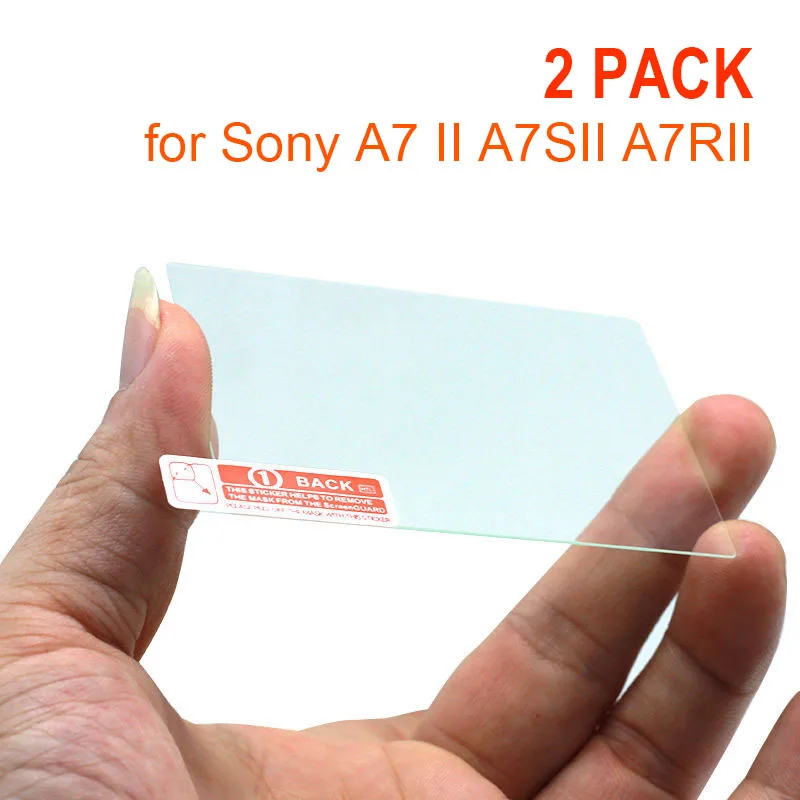 Стекло камеры закаленное пленки ЖК-экран протектор для sony A7 II A7SII A7RII 9H