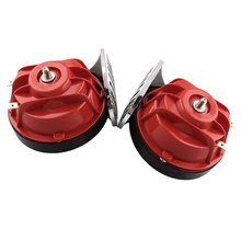 2X автомобиль велосипед мотор высокий тон/Низкий двойной тон Электрический 135dB труба Воздушный Рог