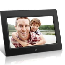Пульт дистанционного управления 10 дюймов светодиодный HD 1024*600 полнофункциональная цифровая фоторамка электронный альбом цифровая фотография Музыка Видео