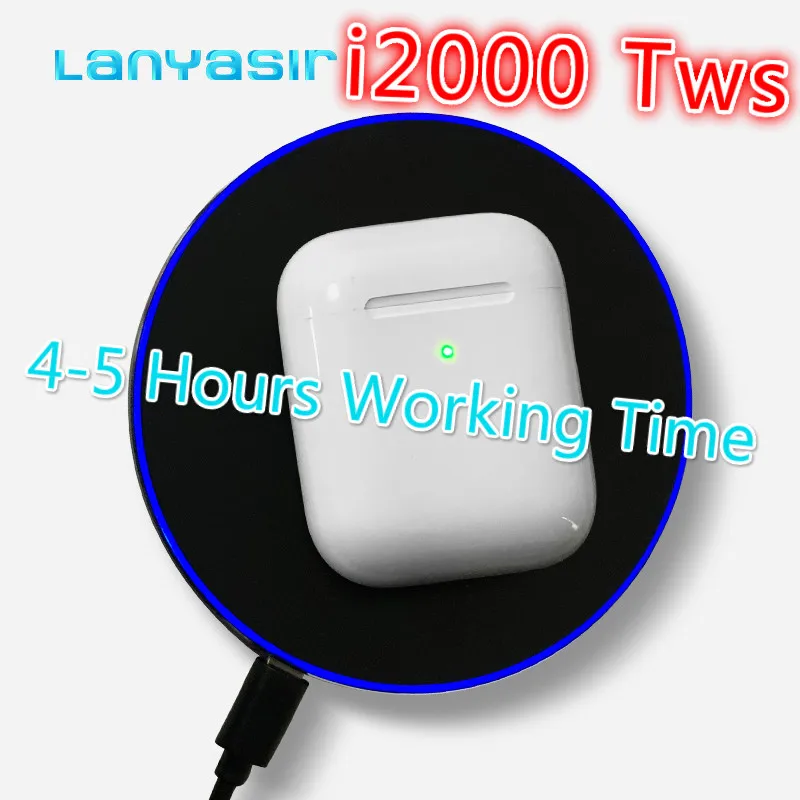 Lanyasir i2000 TWS Беспроводной наушники 8D супер басовая гарнитура 1536U Топ чип PK i500 TWS i500 TWS i60 i800 i1000 TWS i2000 TWS