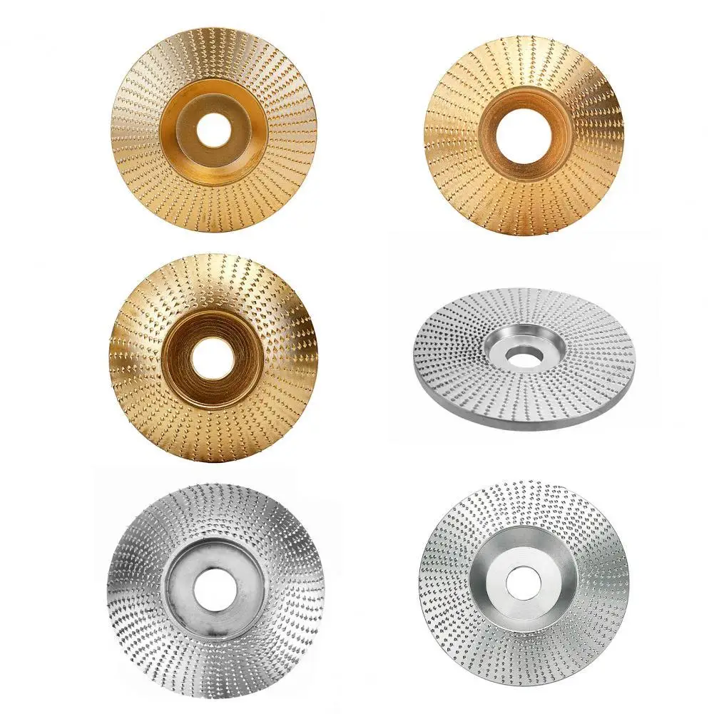 Angle Grinder Polishing Disc Curved Plane Inclined Labor-saving High Carbon Steel Durable Carving Wheel Abrasive for Wood | Инструменты