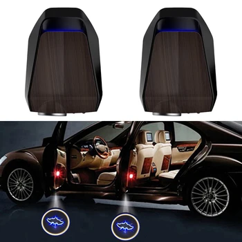 

2PCS Universal Wireless Car Door Welcome Light Projector Batman Logo LED Laser Lamp For Volvo Mitsubishi Skoda Opel Fiat Jagaur
