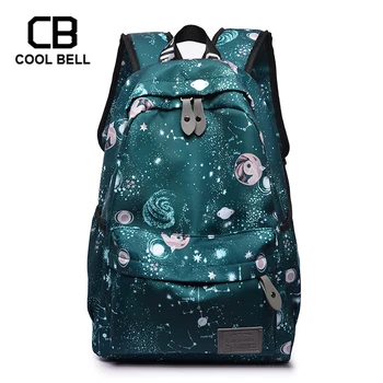 

2020 Starry Pattern Backpack College Student Cute Harajuku Oxford Backpack For Teenager High Capacity Trend For Women Tote Bag